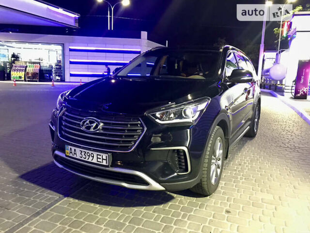 Черный Хендай Санта Фе, объемом двигателя 2.2 л и пробегом 219 тыс. км за 19800 $, фото 1 на Automoto.ua