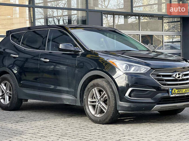 Черный Хендай Санта Фе, объемом двигателя 2.36 л и пробегом 130 тыс. км за 16300 $, фото 1 на Automoto.ua