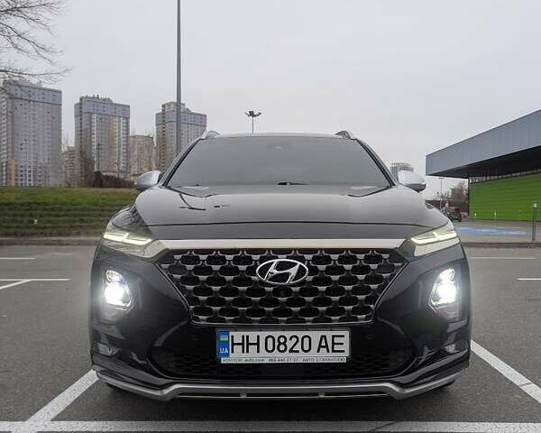 Чорний Хендай Санта Фе, об'ємом двигуна 2 л та пробігом 116 тис. км за 29700 $, фото 1 на Automoto.ua