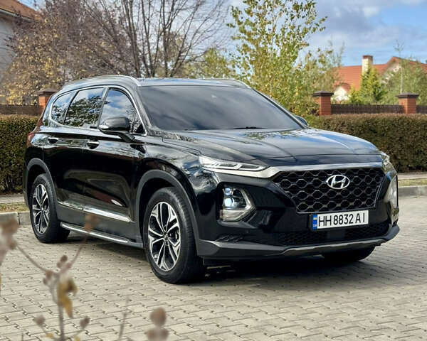 Черный Хендай Санта Фе, объемом двигателя 2 л и пробегом 104 тыс. км за 25700 $, фото 1 на Automoto.ua