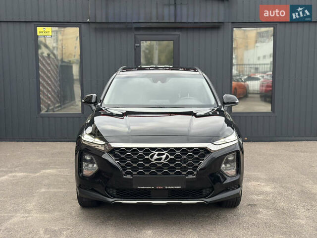 Черный Хендай Санта Фе, объемом двигателя 2 л и пробегом 72 тыс. км за 24500 $, фото 1 на Automoto.ua