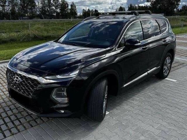 Черный Хендай Санта Фе, объемом двигателя 2.5 л и пробегом 95 тыс. км за 12700 $, фото 1 на Automoto.ua