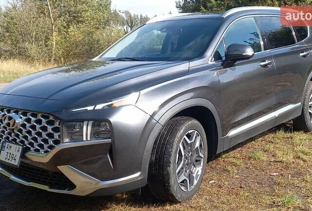 Черный Хендай Санта Фе, объемом двигателя 2.5 л и пробегом 99 тыс. км за 36000 $, фото 1 на Automoto.ua