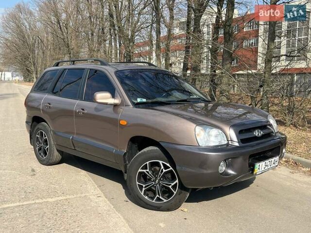 Коричневий Хендай Санта Фе, об'ємом двигуна 2 л та пробігом 130 тис. км за 7500 $, фото 1 на Automoto.ua