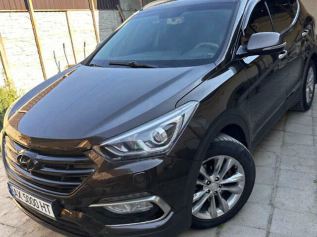 Коричневый Хендай Санта Фе, объемом двигателя 2.2 л и пробегом 171 тыс. км за 22700 $, фото 1 на Automoto.ua