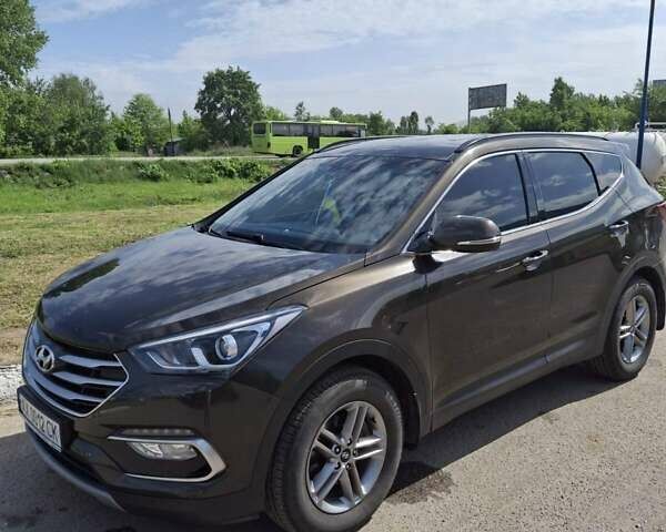 Коричневый Хендай Санта Фе, объемом двигателя 2.36 л и пробегом 102 тыс. км за 18900 $, фото 1 на Automoto.ua