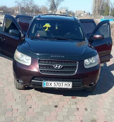 Красный Хендай Санта Фе, объемом двигателя 2.2 л и пробегом 243 тыс. км за 8500 $, фото 1 на Automoto.ua