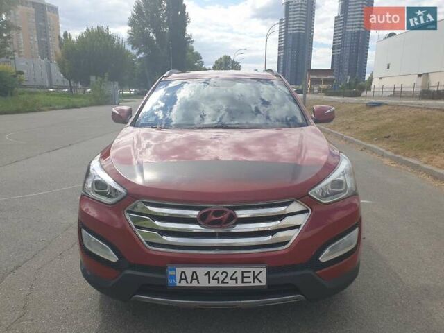 Червоний Хендай Санта Фе, об'ємом двигуна 2.36 л та пробігом 163 тис. км за 15500 $, фото 1 на Automoto.ua