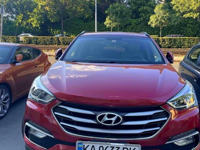 Красный Хендай Санта Фе, объемом двигателя 2.4 л и пробегом 91 тыс. км за 17000 $, фото 1 на Automoto.ua