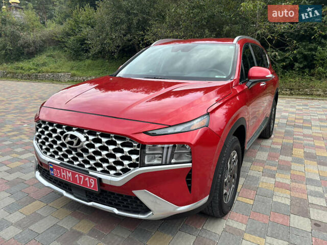 Красный Хендай Санта Фе, объемом двигателя 1.6 л и пробегом 32 тыс. км за 34000 $, фото 1 на Automoto.ua