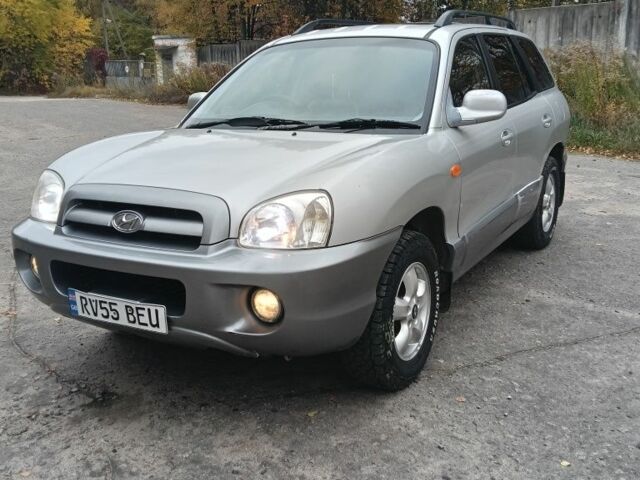 Серый Хендай Санта Фе, объемом двигателя 2.2 л и пробегом 280 тыс. км за 3362 $, фото 1 на Automoto.ua