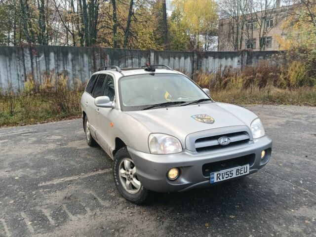 Серый Хендай Санта Фе, объемом двигателя 2.2 л и пробегом 230 тыс. км за 3200 $, фото 1 на Automoto.ua