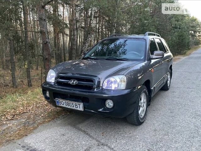 Сірий Хендай Санта Фе, об'ємом двигуна 2 л та пробігом 380 тис. км за 6200 $, фото 1 на Automoto.ua