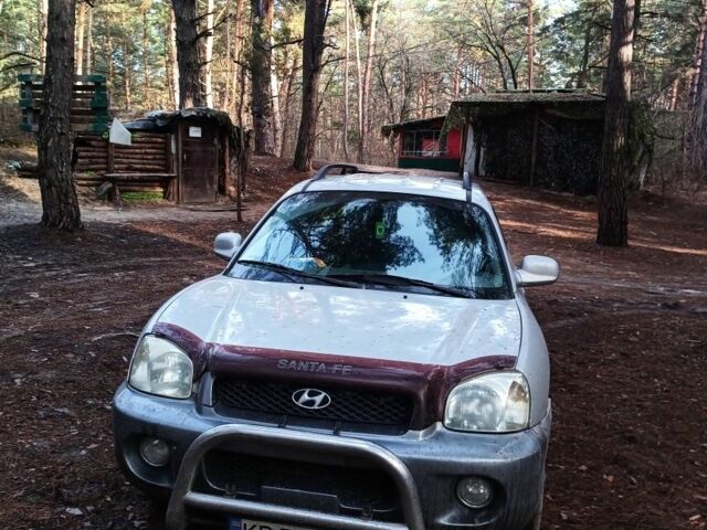 Серый Хендай Санта Фе, объемом двигателя 2.4 л и пробегом 250 тыс. км за 5500 $, фото 1 на Automoto.ua