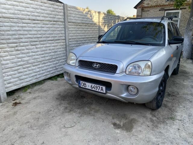 Серый Хендай Санта Фе, объемом двигателя 2 л и пробегом 1000 тыс. км за 1600 $, фото 1 на Automoto.ua