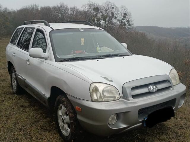 Сірий Хендай Санта Фе, об'ємом двигуна 2 л та пробігом 200 тис. км за 2839 $, фото 1 на Automoto.ua