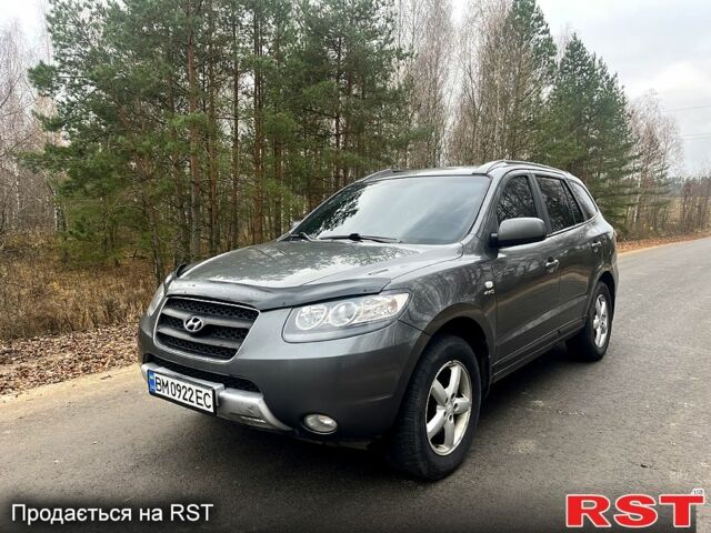 Серый Хендай Санта Фе, объемом двигателя 2.2 л и пробегом 243 тыс. км за 8800 $, фото 1 на Automoto.ua