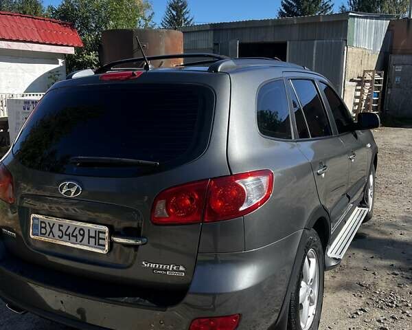 Серый Хендай Санта Фе, объемом двигателя 2.19 л и пробегом 325 тыс. км за 8250 $, фото 1 на Automoto.ua