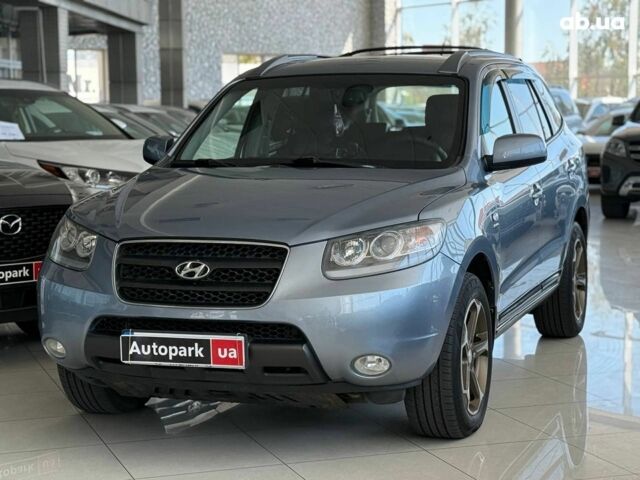 Серый Хендай Санта Фе, объемом двигателя 2.2 л и пробегом 200 тыс. км за 8990 $, фото 1 на Automoto.ua