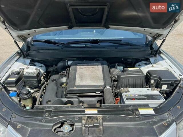 Серый Хендай Санта Фе, объемом двигателя 2.2 л и пробегом 310 тыс. км за 8900 $, фото 1 на Automoto.ua