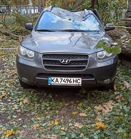 Серый Хендай Санта Фе, объемом двигателя 2.19 л и пробегом 170 тыс. км за 4999 $, фото 1 на Automoto.ua