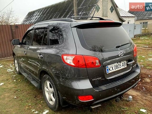 Серый Хендай Санта Фе, объемом двигателя 2.2 л и пробегом 230 тыс. км за 9799 $, фото 1 на Automoto.ua