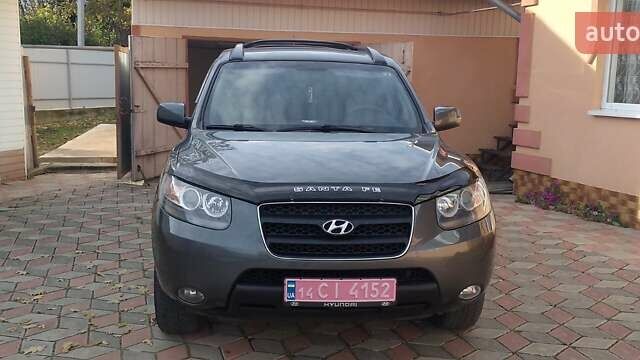 Серый Хендай Санта Фе, объемом двигателя 2.2 л и пробегом 185 тыс. км за 10700 $, фото 1 на Automoto.ua