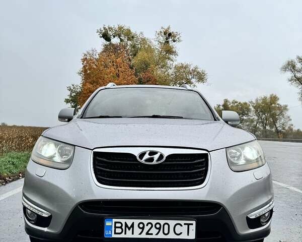 Серый Хендай Санта Фе, объемом двигателя 2.2 л и пробегом 161 тыс. км за 12400 $, фото 1 на Automoto.ua