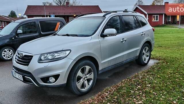 Серый Хендай Санта Фе, объемом двигателя 2.2 л и пробегом 279 тыс. км за 7500 $, фото 1 на Automoto.ua