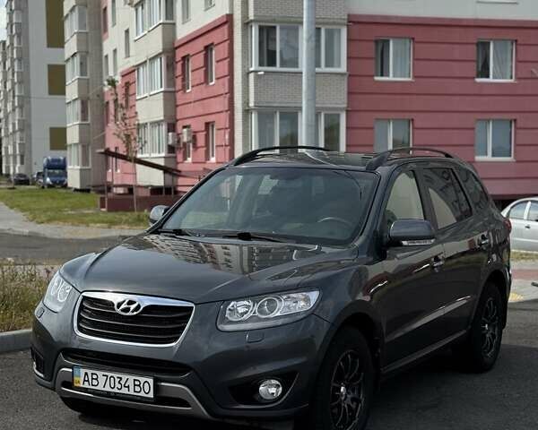 Серый Хендай Санта Фе, объемом двигателя 2.2 л и пробегом 68 тыс. км за 15700 $, фото 1 на Automoto.ua