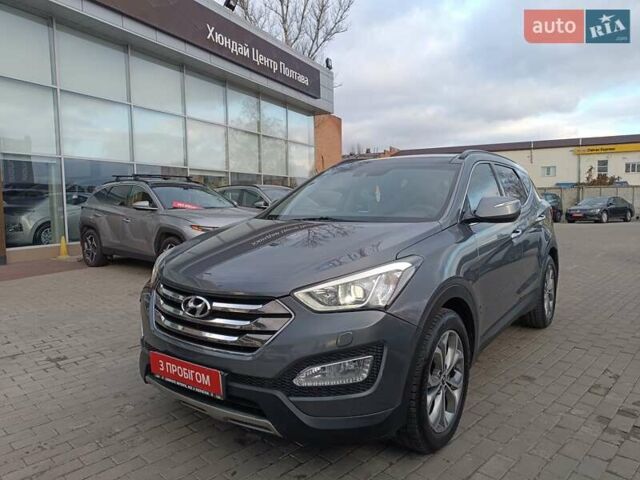 Серый Хендай Санта Фе, объемом двигателя 2.2 л и пробегом 265 тыс. км за 17000 $, фото 1 на Automoto.ua