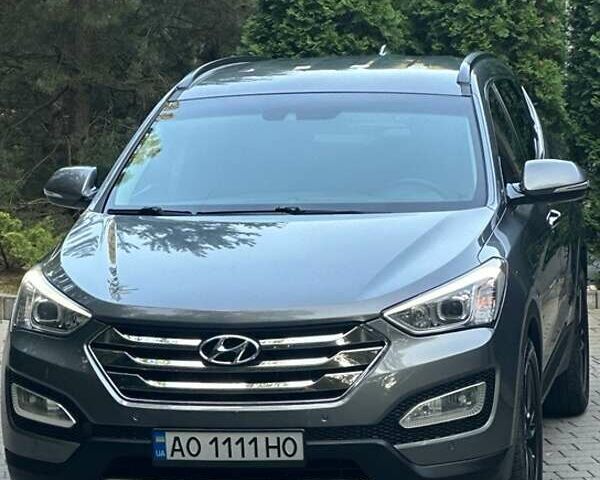Сірий Хендай Санта Фе, об'ємом двигуна 2.2 л та пробігом 163 тис. км за 19733 $, фото 1 на Automoto.ua