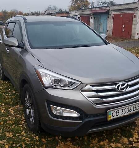 Сірий Хендай Санта Фе, об'ємом двигуна 2.4 л та пробігом 147 тис. км за 14500 $, фото 1 на Automoto.ua