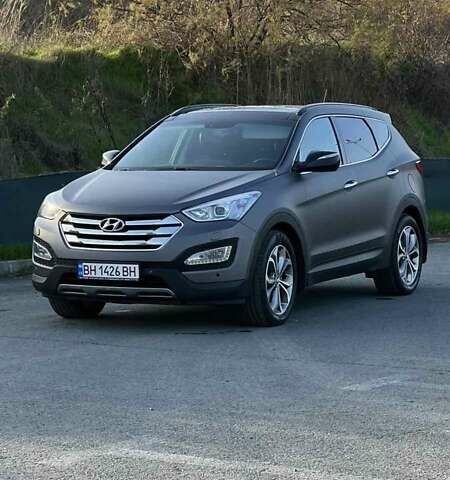 Серый Хендай Санта Фе, объемом двигателя 2.2 л и пробегом 96 тыс. км за 22000 $, фото 1 на Automoto.ua