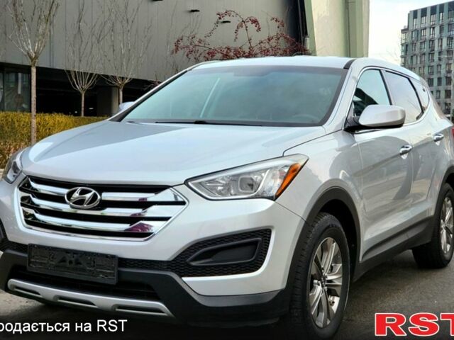 Серый Хендай Санта Фе, объемом двигателя 2.4 л и пробегом 126 тыс. км за 12900 $, фото 1 на Automoto.ua