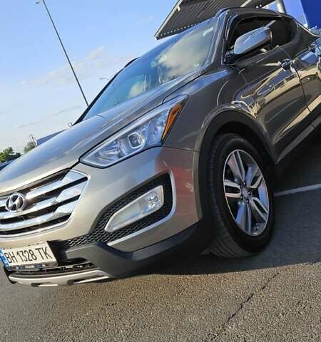 Сірий Хендай Санта Фе, об'ємом двигуна 2 л та пробігом 180 тис. км за 16500 $, фото 1 на Automoto.ua