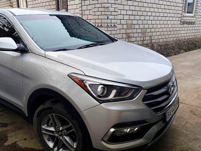 Сірий Хендай Санта Фе, об'ємом двигуна 2.4 л та пробігом 91 тис. км за 12777 $, фото 1 на Automoto.ua