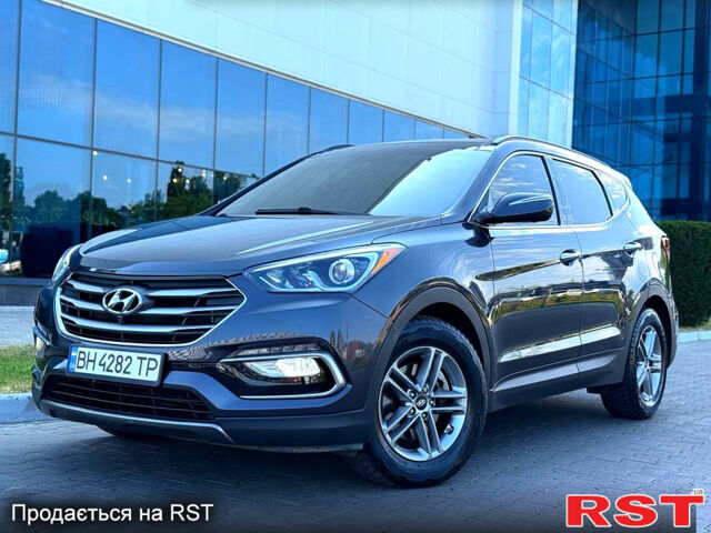 Серый Хендай Санта Фе, объемом двигателя 2.4 л и пробегом 78 тыс. км за 15999 $, фото 1 на Automoto.ua