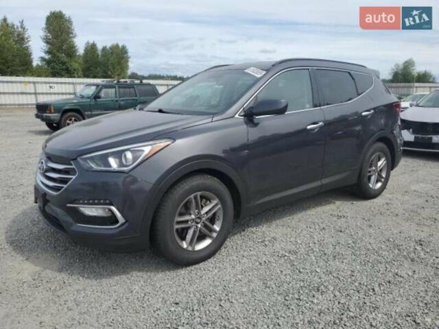Серый Хендай Санта Фе, объемом двигателя 2.4 л и пробегом 134 тыс. км за 13900 $, фото 1 на Automoto.ua