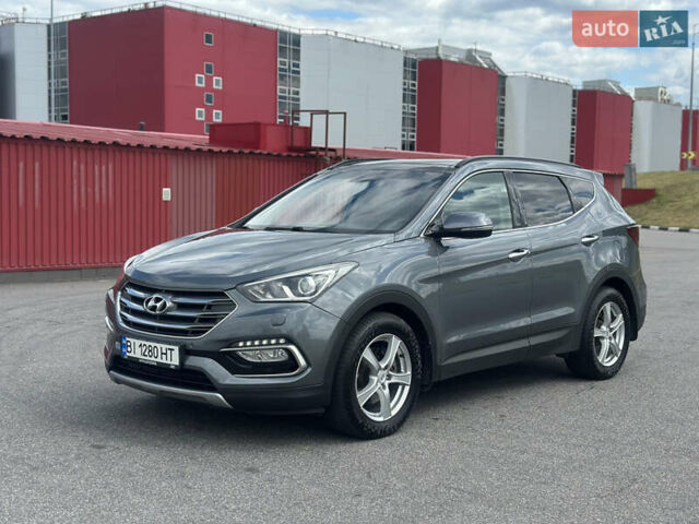 Серый Хендай Санта Фе, объемом двигателя 2.2 л и пробегом 230 тыс. км за 21500 $, фото 1 на Automoto.ua