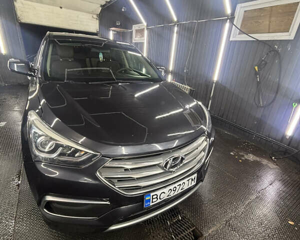 Серый Хендай Санта Фе, объемом двигателя 2.36 л и пробегом 120 тыс. км за 14500 $, фото 1 на Automoto.ua