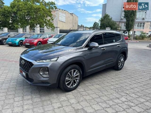 Сірий Хендай Санта Фе, об'ємом двигуна 2 л та пробігом 75 тис. км за 24900 $, фото 1 на Automoto.ua