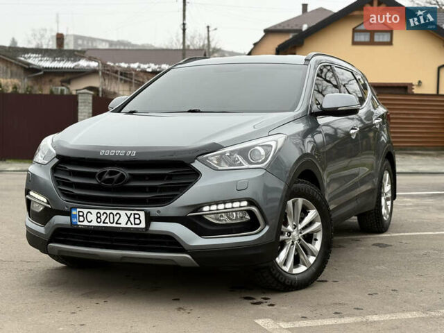 Сірий Хендай Санта Фе, об'ємом двигуна 2.2 л та пробігом 169 тис. км за 19399 $, фото 1 на Automoto.ua