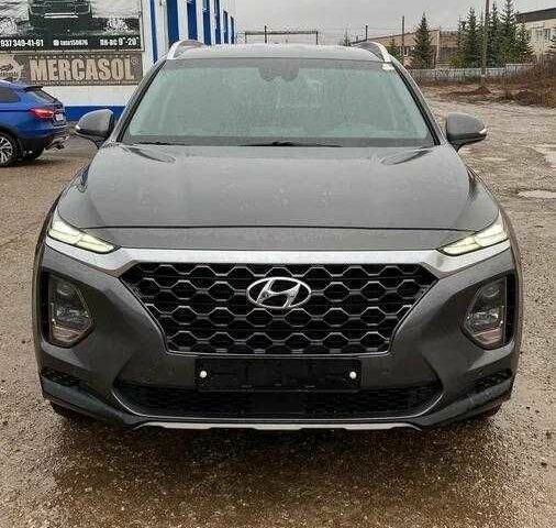 Сірий Хендай Санта Фе, об'ємом двигуна 2 л та пробігом 110 тис. км за 22000 $, фото 1 на Automoto.ua