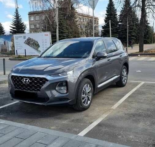 Сірий Хендай Санта Фе, об'ємом двигуна 2.2 л та пробігом 124 тис. км за 19500 $, фото 1 на Automoto.ua