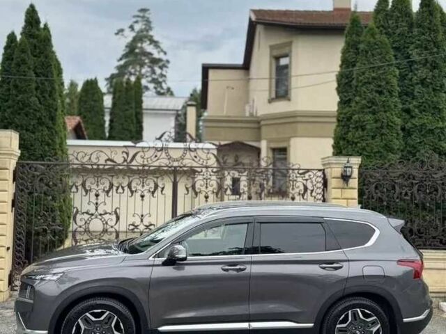 Серый Хендай Санта Фе, объемом двигателя 2.2 л и пробегом 54 тыс. км за 14200 $, фото 1 на Automoto.ua