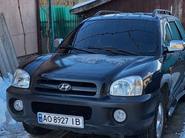 Синій Хендай Санта Фе, об'ємом двигуна 2 л та пробігом 426 тис. км за 5500 $, фото 1 на Automoto.ua