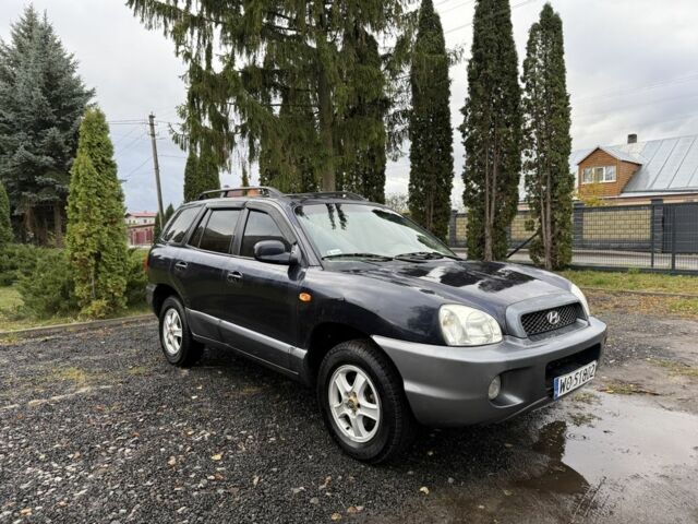 Синій Хендай Санта Фе, об'ємом двигуна 2.4 л та пробігом 300 тис. км за 2400 $, фото 1 на Automoto.ua