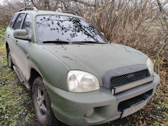 Синій Хендай Санта Фе, об'ємом двигуна 2 л та пробігом 250 тис. км за 3800 $, фото 1 на Automoto.ua