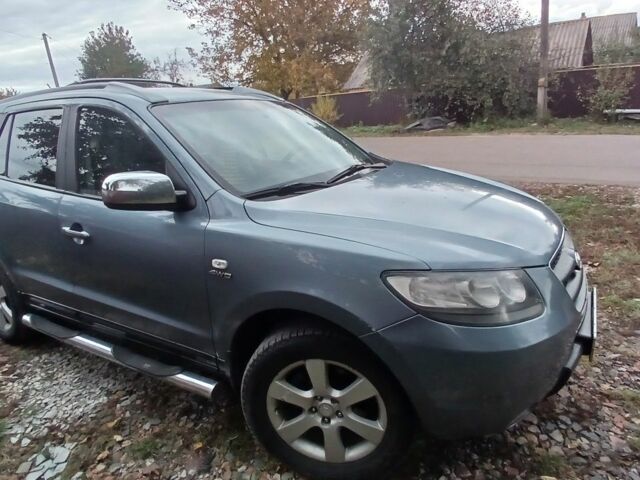 Синий Хендай Санта Фе, объемом двигателя 2.2 л и пробегом 260 тыс. км за 8200 $, фото 1 на Automoto.ua